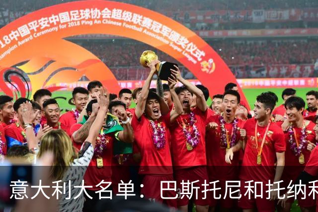 意大利大名单：巴斯托尼&托纳利领衔